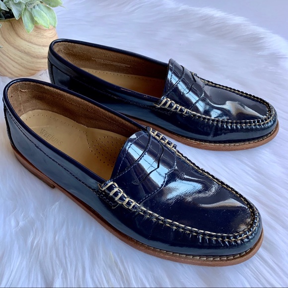 Weejuns Shoes - Weejuns | Navy Sutton Penny Loafers
